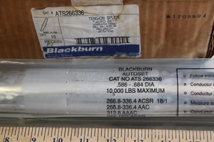 THOMAS & BETTS BLACKBURN AUTOSET TENSION SPLICE ATS266336 ( SINGLE UNIT ) - Picture 1 of 4