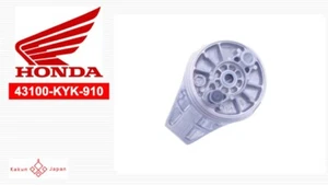HONDA OEM 43100-KYK-910 REAR BRAKE PANEL HUB 2013-2024 CRF110F 2014-2024 CRF125 - Picture 1 of 4