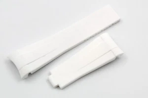 Cinturino Silicone Bianco 20/16mm Accessori Ricambi Waterproof Watch Lusso New - Imagen 1 de 6