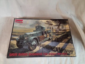 Roden 1/35 Modell Militärbausatz Zweiter Weltkrieg britisches gepanzertes Auto Muster 1920 Mk.I #801 - Bild 1 von 2