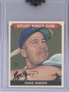2010 Sportkings Series D Mini Duke Snider #162 HOF
