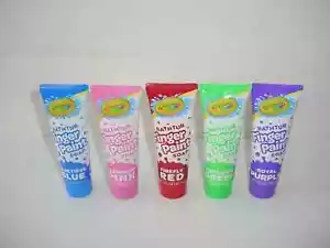 5PC SET: Crayola Bathtub Finger Paint Soap Kids 3oz - Picture 1 of 1