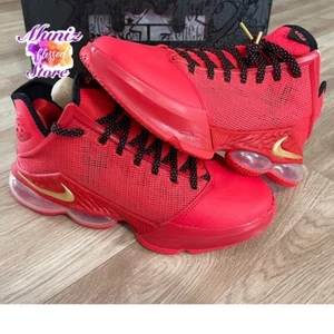 Nike LeBron 19 Low Light Crimson Herren Gr. 8,5 (James Soldier Gen Zoom NXXT 20 21 - Bild 1 von 11