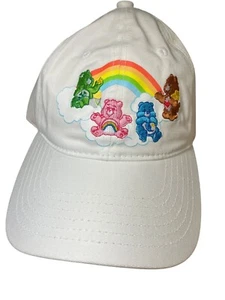 Care Bears Embroidered White Baseball Cap Adjustable Fit - Picture 1 of 10
