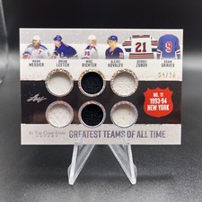 MESSIER LEETCH 2023 LEAF IN THE GAME USED HOCKEY GREATEST TEAMS OF ALL TIME #/20