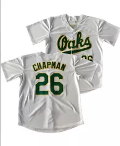 Matt Chapman Oakland Atheltics MLB Baseball Trikot Herren Erwachsene Größe S-XXL #26 Oaks - Bild 1 von 3