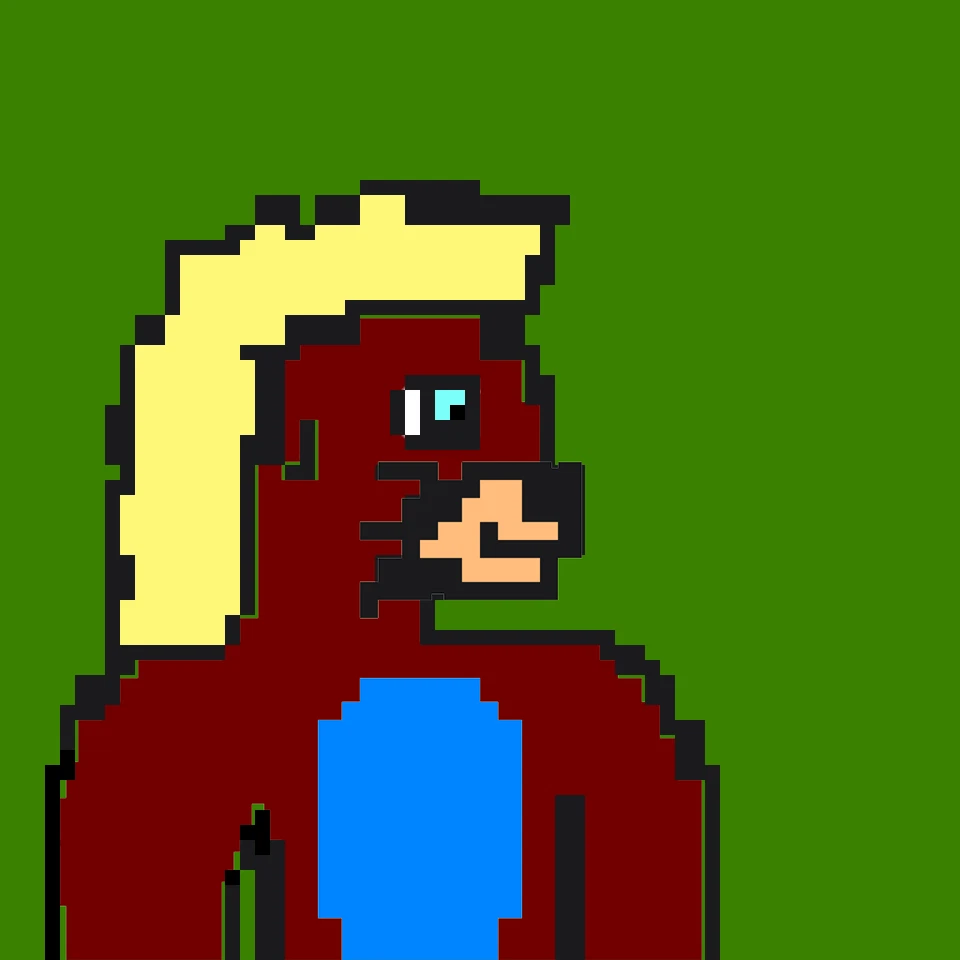 CRYPTO LYIN' PUNKS DIGITAL NFT ART 1 OF 1  COLLECTION FREE SHIPPING! - image 1 of 1