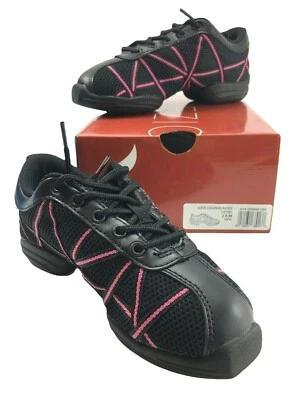 Zapatilla deportiva Capezio DS19C para niña negra/rosa talla 2,5 M NUEVA EN CAJA Foto 1 de 4