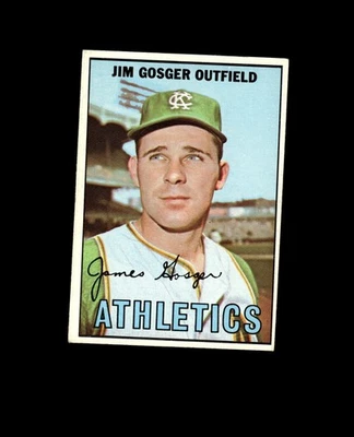 1967 Topps 17 Jim Gosger EX #D1,497127 - Image 1 of 2