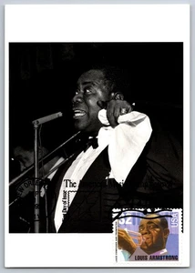#2982 Louis Armstrong FDC Maxi Card w/Pictorial Cancel - Picture 1 of 2