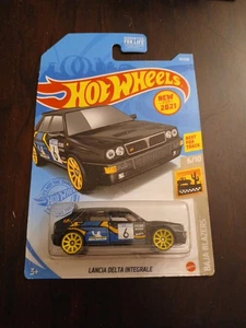 Lancia Delta Integrale #51 * BLACK * 2021 Hot Wheels * AG33 - Picture 1 of 2