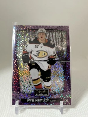 2024-25 O-Pee-Chee Platinum Violet Pixels Pavel Mintyukov /299 - Image 1 of 2