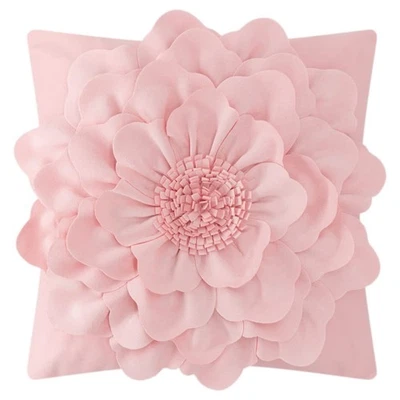 Ручной работы 3D цветок подушка чехол эстетический декоративный цветочный Ac... - Изображение 1 из 4