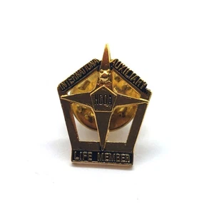 NCOA International Auxiliary Life Member Pin Military Organization Honor VTG - Picture 1 of 3