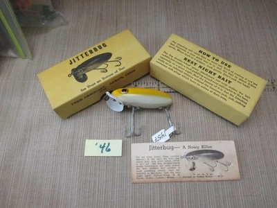 Рыболовная приманка Fred Arbogast JITTERBUG YLLW/WHT ПЛАСТИКОВАЯ ГУБА в коробке/бумаге - Изображение 1 из 4