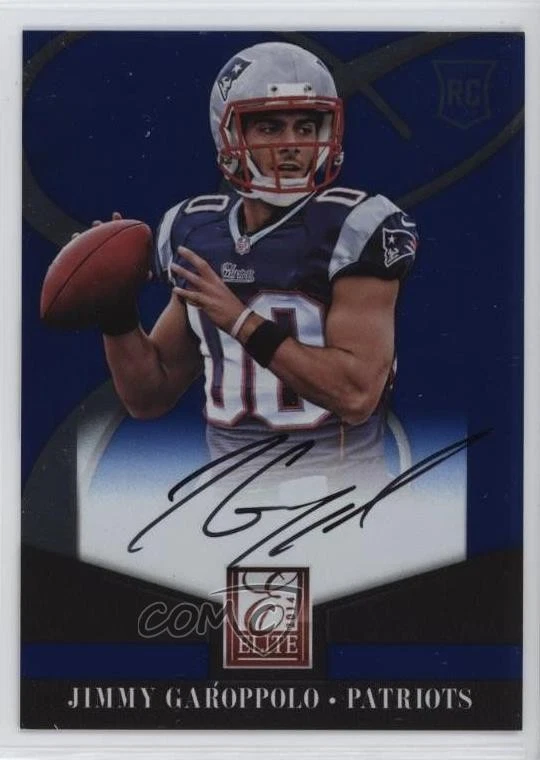 2014 Panini Elite Rookie Auto Jimmy Garoppolo #23 Auto RC - Image 1 of 2