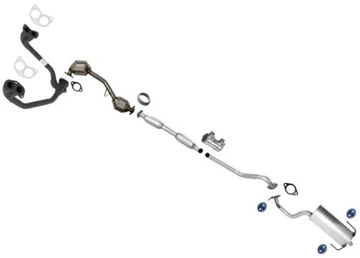 Sistema de escape convertidor catalítico para Subaru Outback sedán 2000 2001 2002 2003 Foto 1 de 4