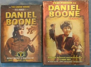 Daniel Boone Staffel 1 & 2 DVD Neu Fess Parker - Bild 1 von 3