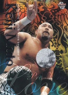 2005 BBM Pro Wrestling Match Worn Costume #NNO Keiji Muto 88/300 - Image 1 of 2