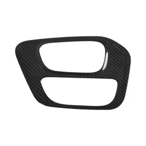 Gear Shift Panel Trim Shifter Panel Cover Dry Carbon Fiber Auto For Car - Picture 1 of 22