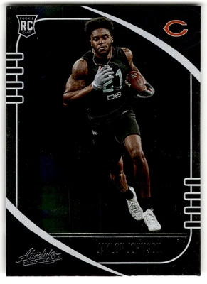 2020 Panini Absolute Jaylon Johnson Rookie #153 Chicago Bears - Image 1 of 2