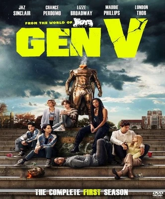 Gen V (2023) TV Series Action Thriller Adventure FULL HD DVD All Region FreeShip - Image 1 of 4