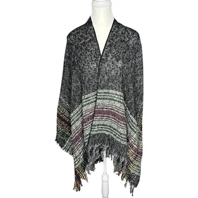 Pinklicious женщин новый с Ярлыками черный легкий фестиваль в полоску надежном Shaw 61 x 50 - Изображение 1 из 4