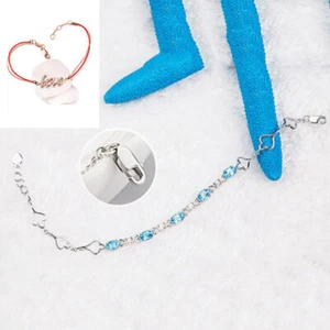 925 solid sterling silver polished lobster clasp 12x4.5mm for Jewelry Making - Picture 1 of 10