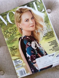 Vogue magazine Nicole Kidman read once-stored-see all pics wear/age August 2015 - Imagen 1 de 16
