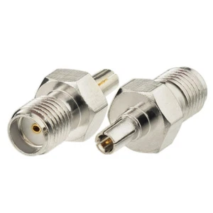 2 x 3G 4G Antenna Adapter SMA socket to CRC9 plug suitable for HUAWEI E160 E173 - Picture 1 of 3