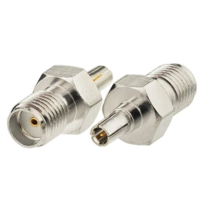 2 x 3G 4G Antenna Adapter SMA socket to CRC9 plug suitable for HUAWEI E160 E173 - Image 1 of 3