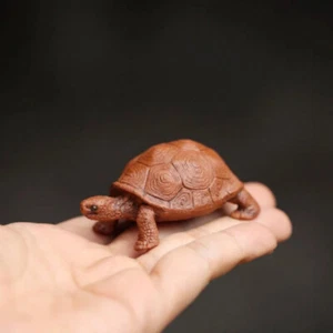 Purple Clay Tea Accessories Turtle Tea Pet Home Decor - Picture 1 of 6