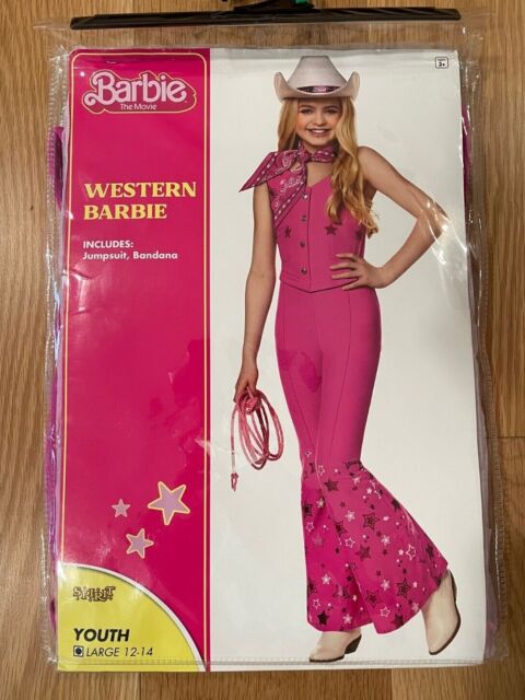 Barbie O Filme, Margot Robbie como Barbie Cowboy Western Roupa Ocident