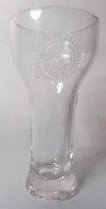 MILLER CHILL 12oz Beer Glass Embossed Raised Thunderbird Emblem 7 1/4" Tall - Picture 1 of 10