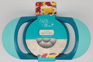Cuña de manzana Pioneer Woman verde azulado moteado ¡Nueva! *Envío Gratis* - Imagen 1 de 2