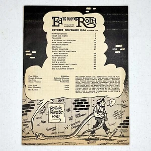 Vtg “Big Daddy Roth” magazine No.1 Oct/Nov 1964 Peter Miller Missing Cover - Picture 1 of 21