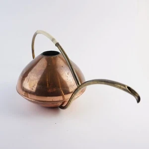 Ausgefallene Formschöne Vintage Kupfer / Messing Orchideen Giesskanne ca. 1,5 l - Bild 1 von 22
