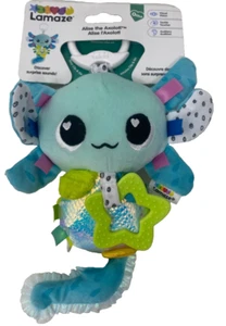 LAMAZE Alise the Axolotl - Stroller Clip Toys - Sensory Toys for Babies - Picture 1 of 4