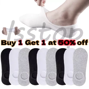 Lot 12 Pairs Mens No Show Socks Low Cut Anti-slid Casual Invisible Liner Socks - Picture 1 of 13