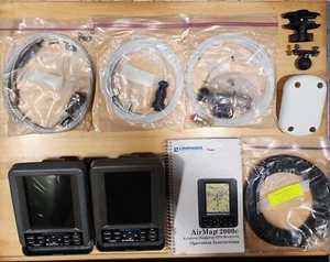 Lowrance Avionics AirMap 2000c Aviation Mapping GPS Receivers &Antenna Manual ++ - Picture 1 of 24