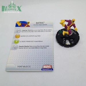 Heroclix Captain America set Batroc #028 Uncommon figure w/card! - Picture 1 of 1