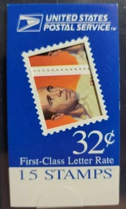 Scott #BK267 (3152) HUMPHREY BOGART Booklet of 15 32¢ Stamps - MNH - Picture 1 of 2