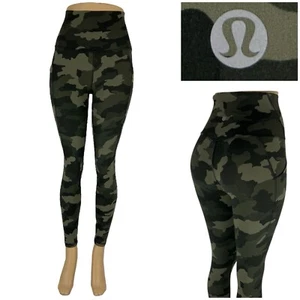 Lululemon Align Pant HR 25" Damen 4 Leggings Yoga hoher Bund grün lw5dvws Gym - Bild 1 von 10