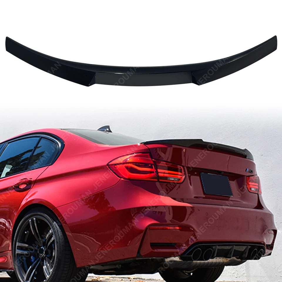 Glossy Black Coupe E92 Rear Trunk Spoiler M4 Style for 07-13 BMW 328i 335i 325i Foto 1 de 4