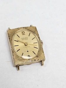 1940s Gruen Precision Men's Wrist Watch 10K RGP_Cal 202 17 Jewel Mechanical Wind - Picture 1 of 6