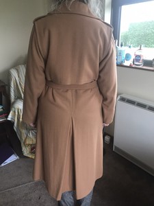 wallis pleated coat