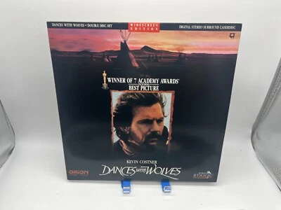 "Dances with Wolves" Widescreen Laserdisc LD - Kevin Costner - Image 1 of 4
