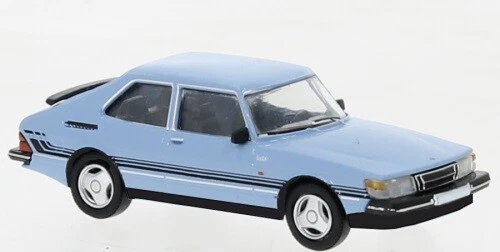 Brekina PCX870650 - 1/87 Saab 900 Turbo, Light Blue/Decor, 1986 - New - Image 1 of 1