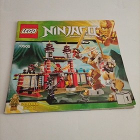 Lego Ninjago 70505: Temple of Light Instruction Manual 1 ONLY