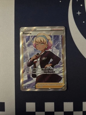 Peonia (Full Art) 196/198 Swsh06: Sword & Shield - Chilling Reign Holo - NM - Image 1 of 2